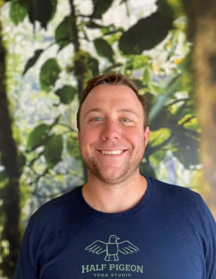 Thomas King, co-founder of Half Pigeon Yoga